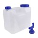 thumbnail image 1 of Contenedor De Almacenamiento De Recipiente De Agua Para Coche De Camping Al Aire Libre De 15 L, Blanco, 1 of 5