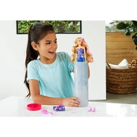 Muñeca Barbie Color Reveal Con 7 Sorpresas: 4 Bolsos Contienen Falda, Zapatos, Aretes Y Pi Barbie Barbie