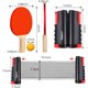 thumbnail image 3 of Set de Ping Pong FBSPORT con 2 Paletas y Red Retráctil de 63 Pulgadas, 3 of 3