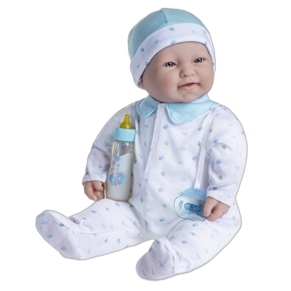 Muñeca JC Toys La Baby caucásica de 50 cm con traje azul