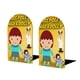 thumbnail image 1 of La Señorita Polly Tenía una Muñeca Sujetalibros decorativos temáticos, tope para estantería con base antideslizante, uso dual para hogar y oficina - 2 piezas, 1 of 6