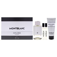 Set De Regalo Mont Blanc Explorer Platinum Edp 100Ml Hombre