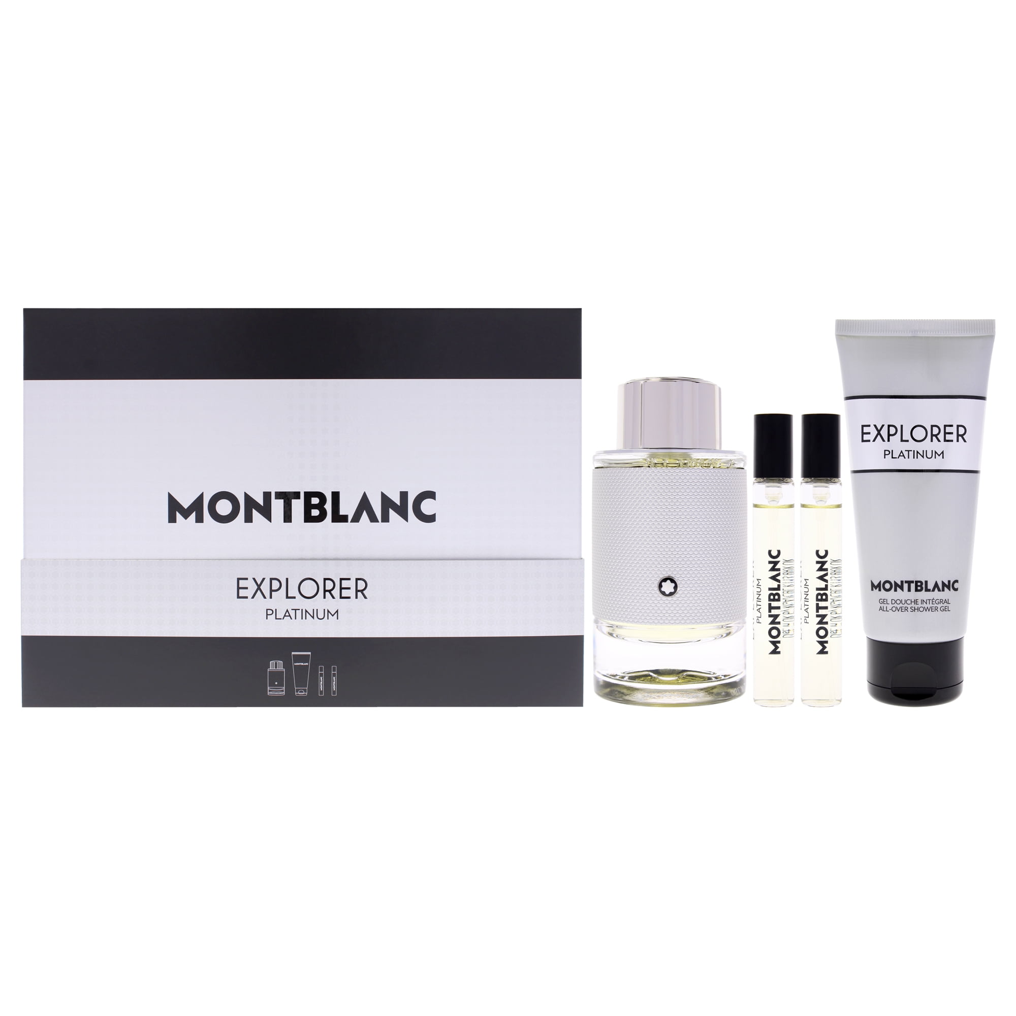 Set De Regalo Mont Blanc Explorer Platinum Edp 100ml Hombre