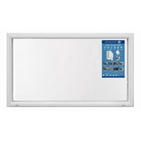 Ventana Vidrio Simple Pvc Fija Blanca 120X70Cm Dvp