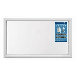 Ventana Vidrio Simple Pvc Fija Blanca 120X70Cm Dvp