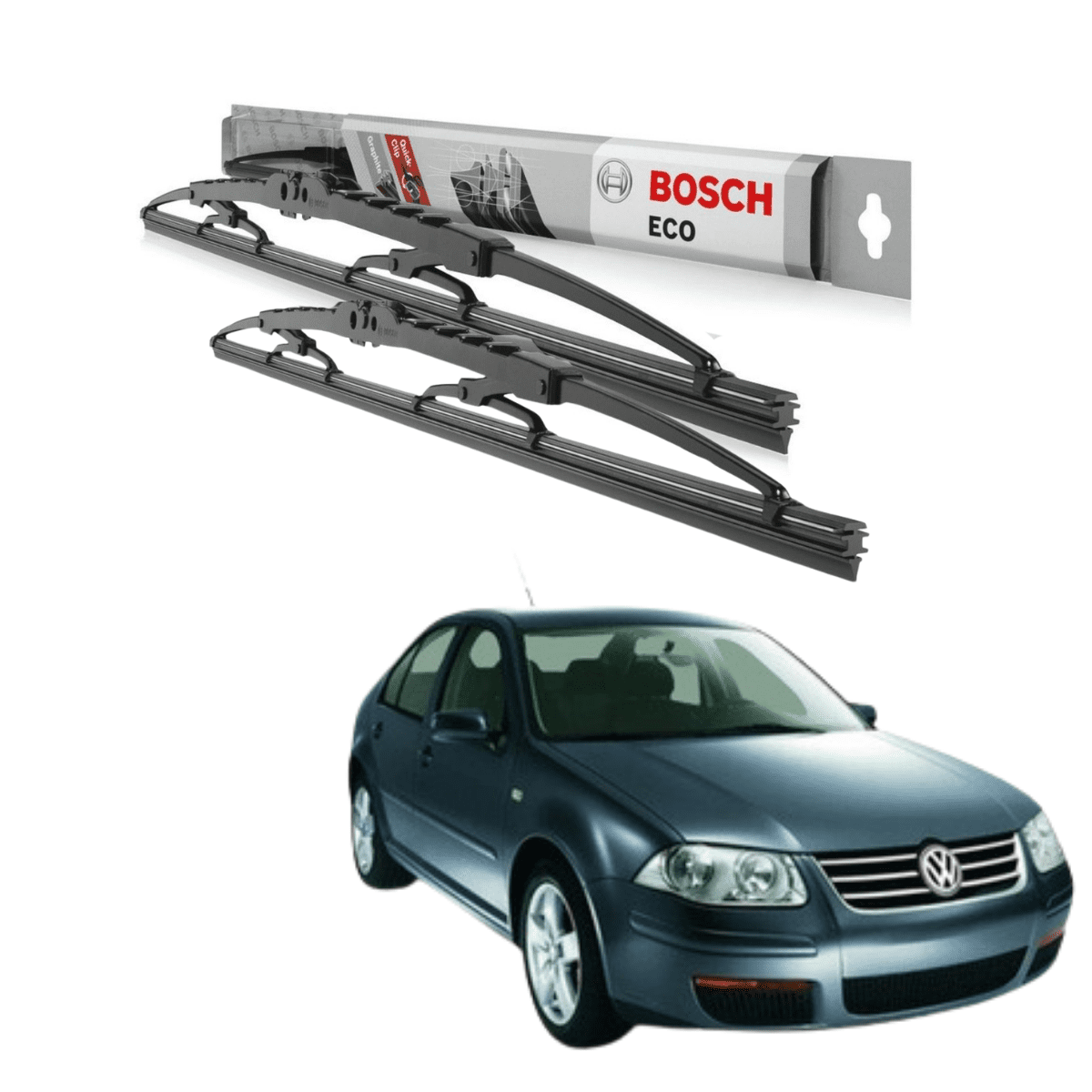 Plumillas Bosch Eco Para Volkswagen Bora 2008-2014