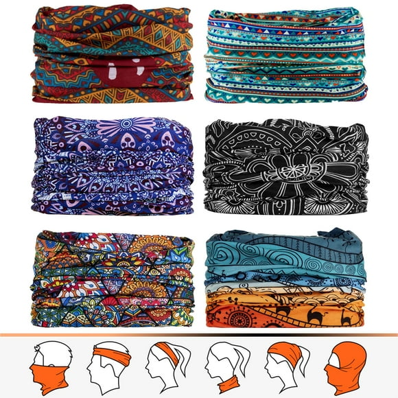 Headwear JOEYOUNG, polaina con cuello bandana, que envuelve la cabeza
