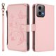 thumbnail image 2 of Funda Cartera Mariposa para [Motorola Moto G35 5G] con Soporte y Cremallera Rosa, 2 of 6