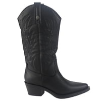 Bota Chalada Mujer West-22 Negro Casual