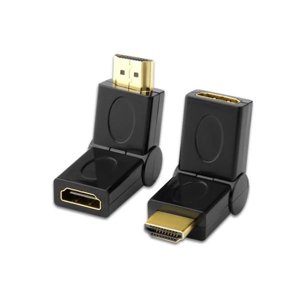 Vcom - Adaptador Hdmi A Hdmi 90 Grados Giratorio