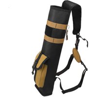 Xusx111 - Tiro Con Arco Ligero Flecha Trasera Quiver Tiro Con Arco Ligero Flecha Trasera Quiver Doble Uso Cadera Compacta Plegable