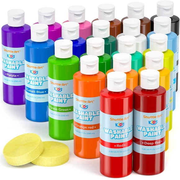 Shuttle Art 20 colores 250 ml lavable y no tóxico