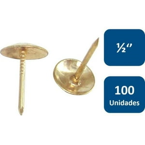 Anclajes - Clavo Tapicero 1/2"" 100Un.
