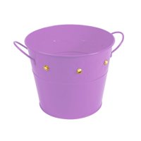 Concepts Life - Balde De Latón Lila Con Gemas