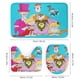 thumbnail image 3 of Schoolhouse Rock theme 4 piece Shower Curtain Set With Rugs Waterproof Bathroom Decor Set Includes Bath Mat U shaped Rug Toilet Lid Cover And Curtain With Hooks, 3 of 6