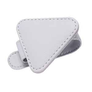 Ioensy - Soporte Magnético Para Gafas De Sol Para Visera De Coche, Organizador De Tarjetas De Billetes Resistente, 8X6Cm, Color Gris