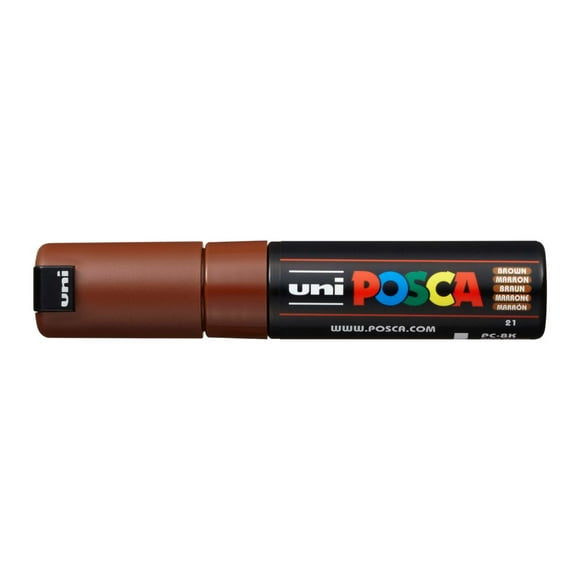 Marcador POSCA 8K Café