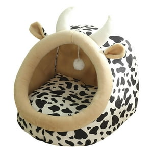 Genérico - Cute Cave Bed Dog Warm With Ball Toy Sin Deformación Para Gatito Conejo Cachorro 35X35X31Cm Multi