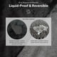 thumbnail image 4 of Manta Impermeable Tamaño King Negra Y Gris 210 X 210 Cm, 4 of 9