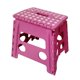 thumbnail image 1 of Taburete Plegable Para Acampar, Taburete Plegable Exterior Para Senderismo, Patio, Mochilero, 29cmx22cmx32cm, Rosa, 1 of 5