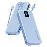 Cargador Portátil Rngsnoy 12000Mah 22.5W De Carga Rápida Azul