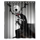 thumbnail image 1 of Cortina de ducha con imagen de Jack Skellington, juego de cortina de baño con ganchos, tamaño 60 x 72 pulgadas, 1 of 3