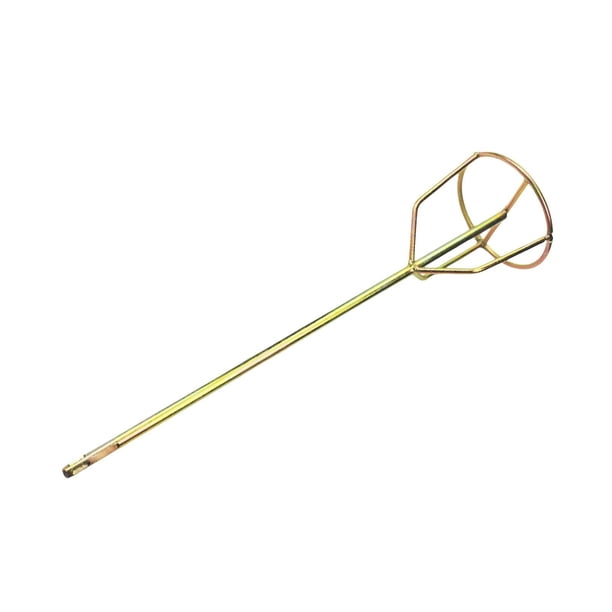 Pintura de mezcladora eléctrica Barda de mezcla Pinte Adjunto de pintura Long Fácil Mezcla Mezclamiento Herramienta de agitación resistente para líqui Mango cuadrado B