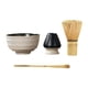 thumbnail image 1 of 4x Juego De Ceremonia De Matcha Japonés Herramientas Regalos Soporte De Batidor Para Amigos Principiante Tazón Blanco, 1 of 5