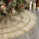 thumbnail image 1 of Faldón Para Árbol De Navidad Yute Natural 122 Cm Con Borlas, 1 of 7