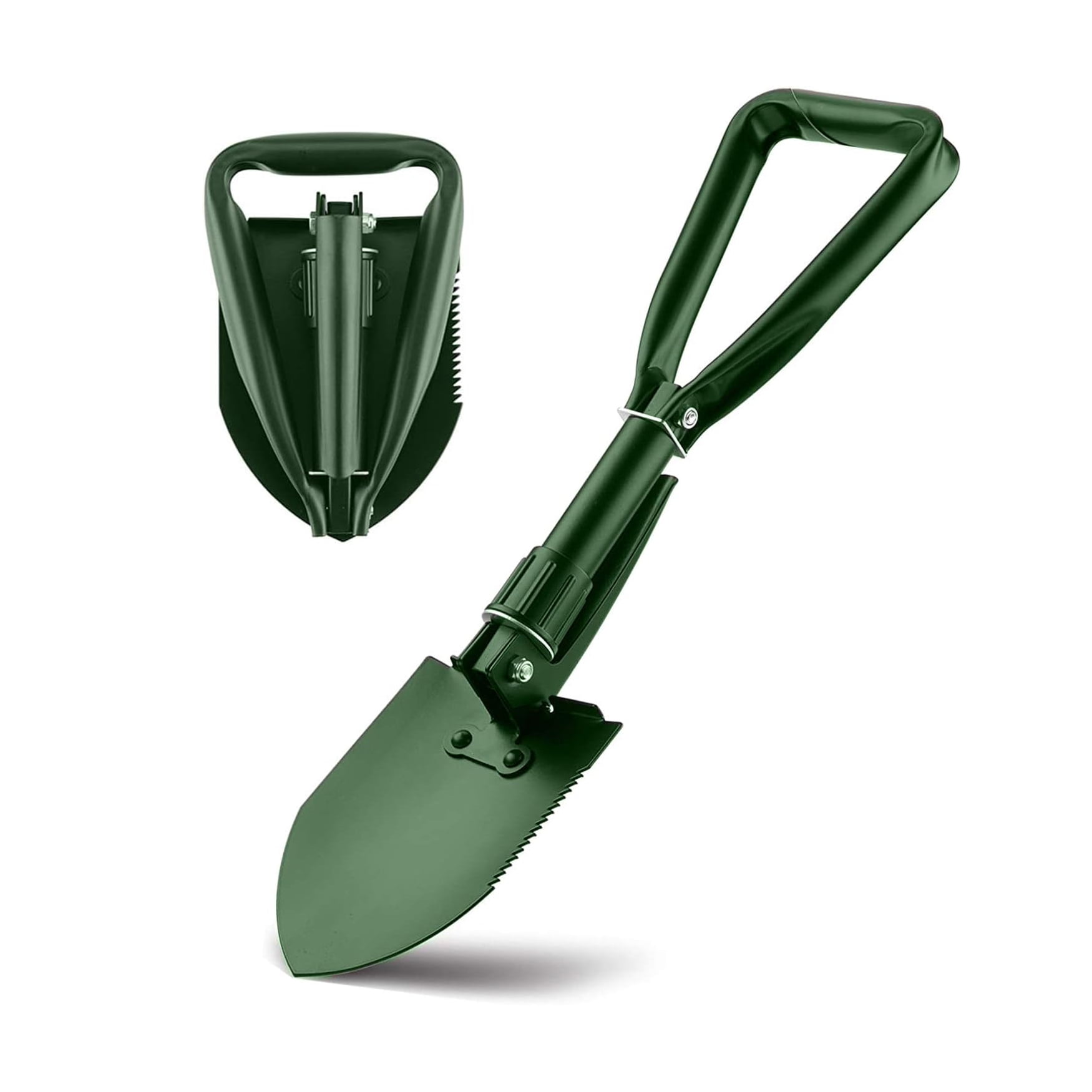 Pala Plegable Para Camping Multifuncional Kano Mostny Verde