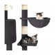 thumbnail image 5 of Torre Rascador Gatos 138cm Terciopelo Mas Juguetes, 5 of 5