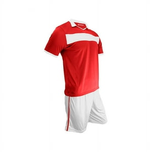Snix - Uniforme De Futbol Para Adulto Zid Rojo Y Blanco Talla L