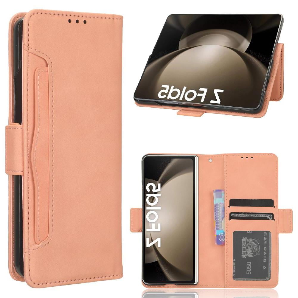 Funda Tipo Billetera Foxdock Para Samsung Galaxy Fold 5 – Tapa Flip Con Tarjetero