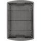 thumbnail image 1 of GoodCook Nonstick Carbon Steel Baking Pan Raised Wire Rack, 1 of 3