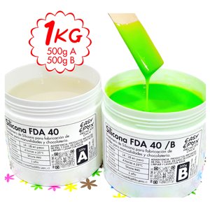 Easyepox - Silicona Caucho Para Moldes Epoxicos Y Chocolatería