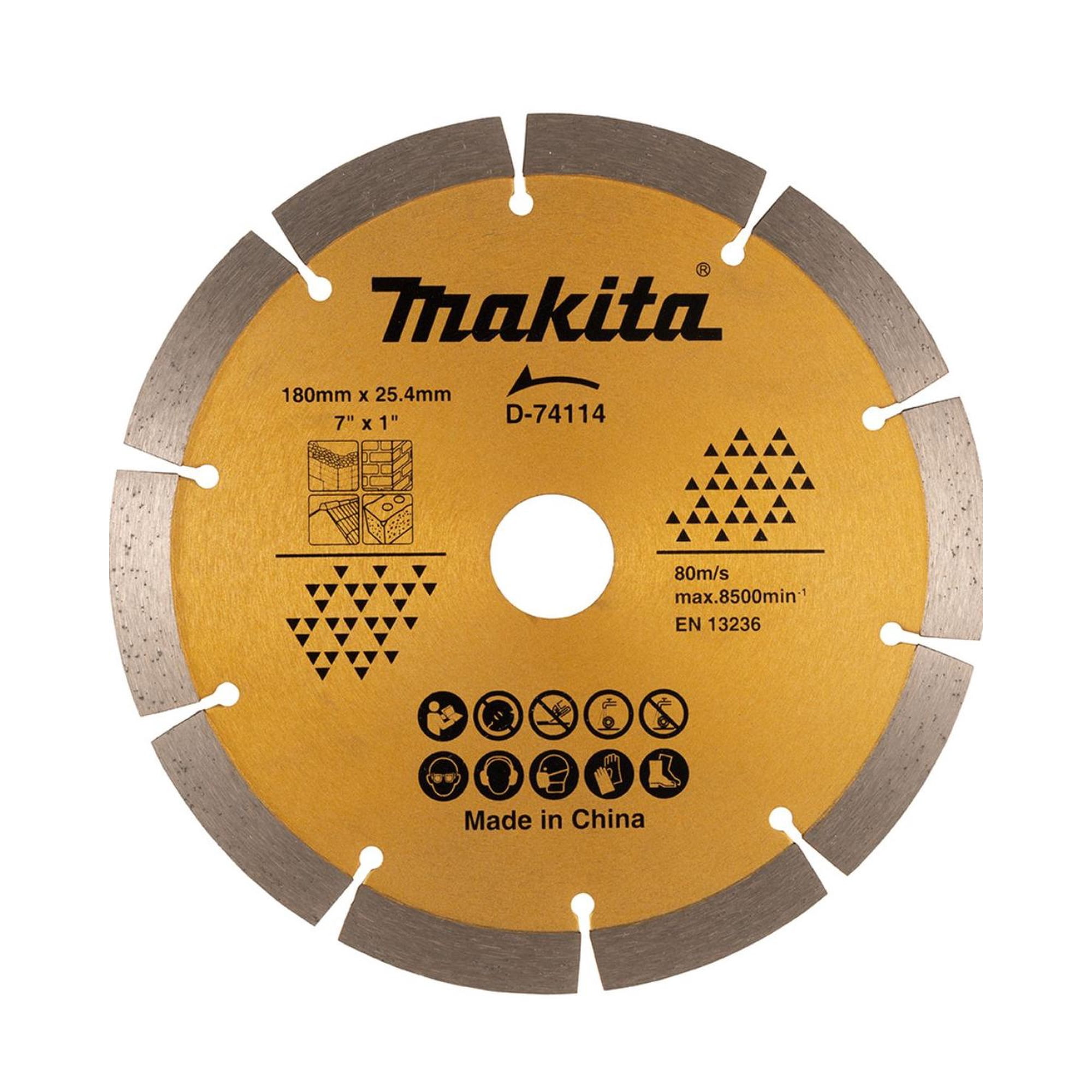 Disco Diamantado 180mm Seg/universal Makita D-74114