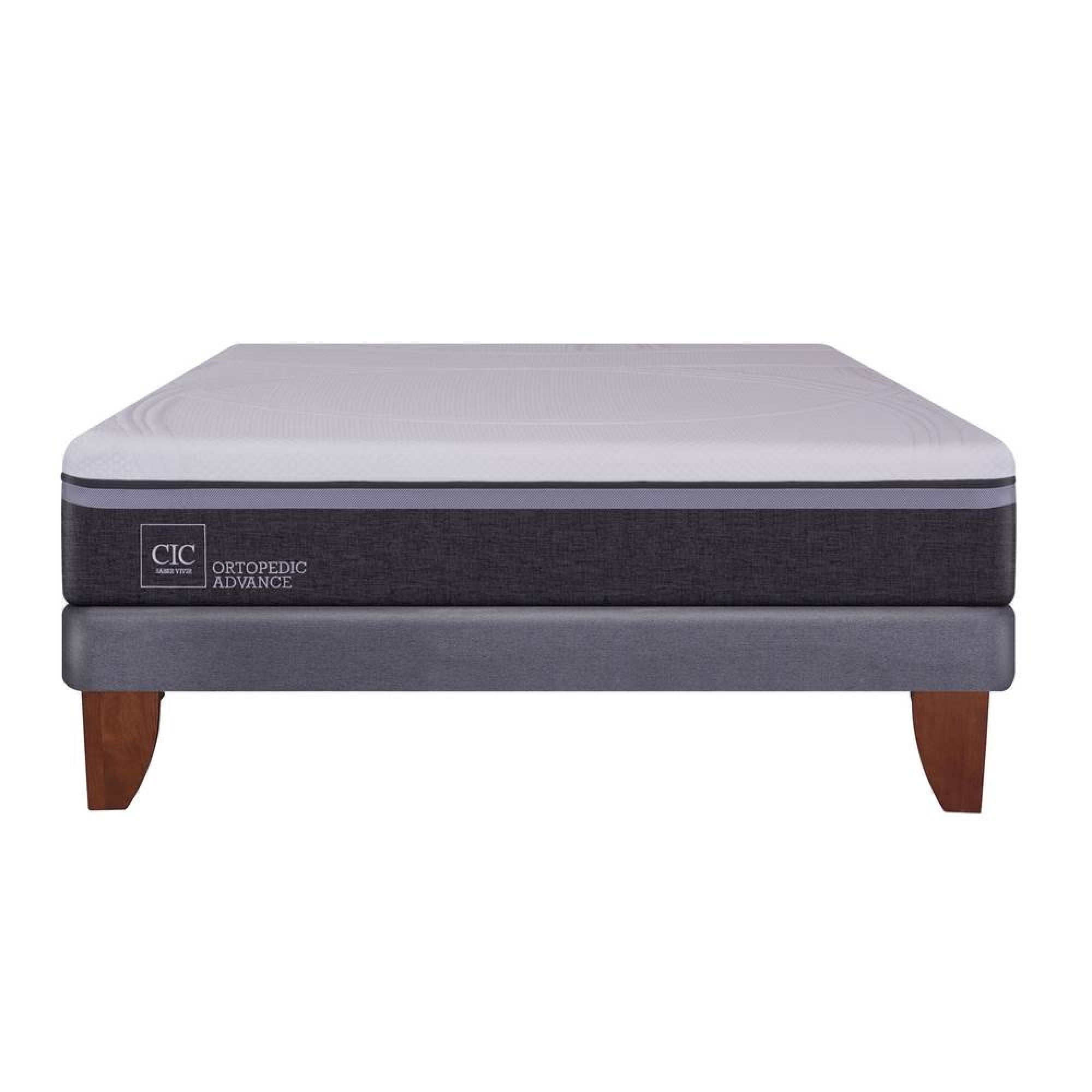 Cama Europea Europea Ortopedic Advance 2P 2 Plaza Base Normal