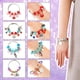thumbnail image 5 of Kit de fabricación de pulseras con dijes klmars para niñas de 5 a 12 años, 5 of 6