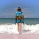 thumbnail image 2 of Hoja Rodante Toalla de playa de secado rápido con diseño temático, regalo para mujeres y niñas, ideal para cumpleaños, fans, amantes de la música, uso en la playa o al aire libre, 78 × 180 cm, 2 of 6