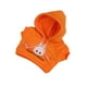 thumbnail image 3 of Ropa Para Muñecas De Peluche Sudadera Para Muñecas Suave DIY Muñeca Con Capucha Conjunto Naranja, 3 of 3