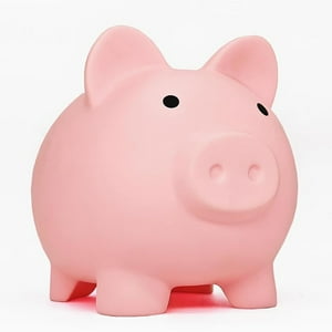 Veat00L - La Caja De Ahorros, La Forma De Un Cerdito Lindo, Duradera, La Caja De Ahorros Para Niños Y Niñas, La Primera Caja De Ahorros Para Niños