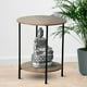 thumbnail image 2 of Mesa Lateral Redonda Noruega Industrial Café, 2 of 3