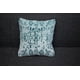 thumbnail image 1 of Cojin Deco Cojin Jacquard Turqueza Diseño Vintage 0,4x0,4 mts, 1 of 3