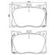 thumbnail image 1 of Pastillas Freno BREMBO P50139N, 1 of 5