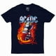 thumbnail image 1 of Polera estampada de niño/niña ACDC Guitarra en Llamas T-14, 1 of 3