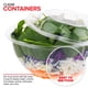 thumbnail image 5 of Ensaladeras desechables Stock Your Home, 950 ml con tapas (paquete de 50), 5 of 7