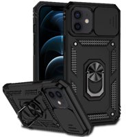 Estuche Gangxun Para Iphone 12 Pro, Soporte Giratorio 360°, Estilo Mecánico Y Magnético