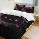 thumbnail image 3 of Black Pink Hello Kitty Comforter Twin SizeComforter Set for Kids Girls3Pcs Bedding Set Printed Comforter with 2 PillowcasesDown AlternativeSoft and Lightweight Bed Sheets, 3 of 5