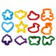 thumbnail image 5 of Juego de herramientas Play Dough Inxens de 25 piezas con moldes para animales y cortadores, 5 of 9