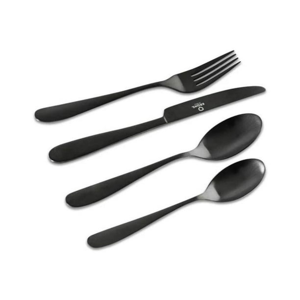 Set De Cubiertos Acero Inoxidable Para 4 Personas 16 Piezas, Color